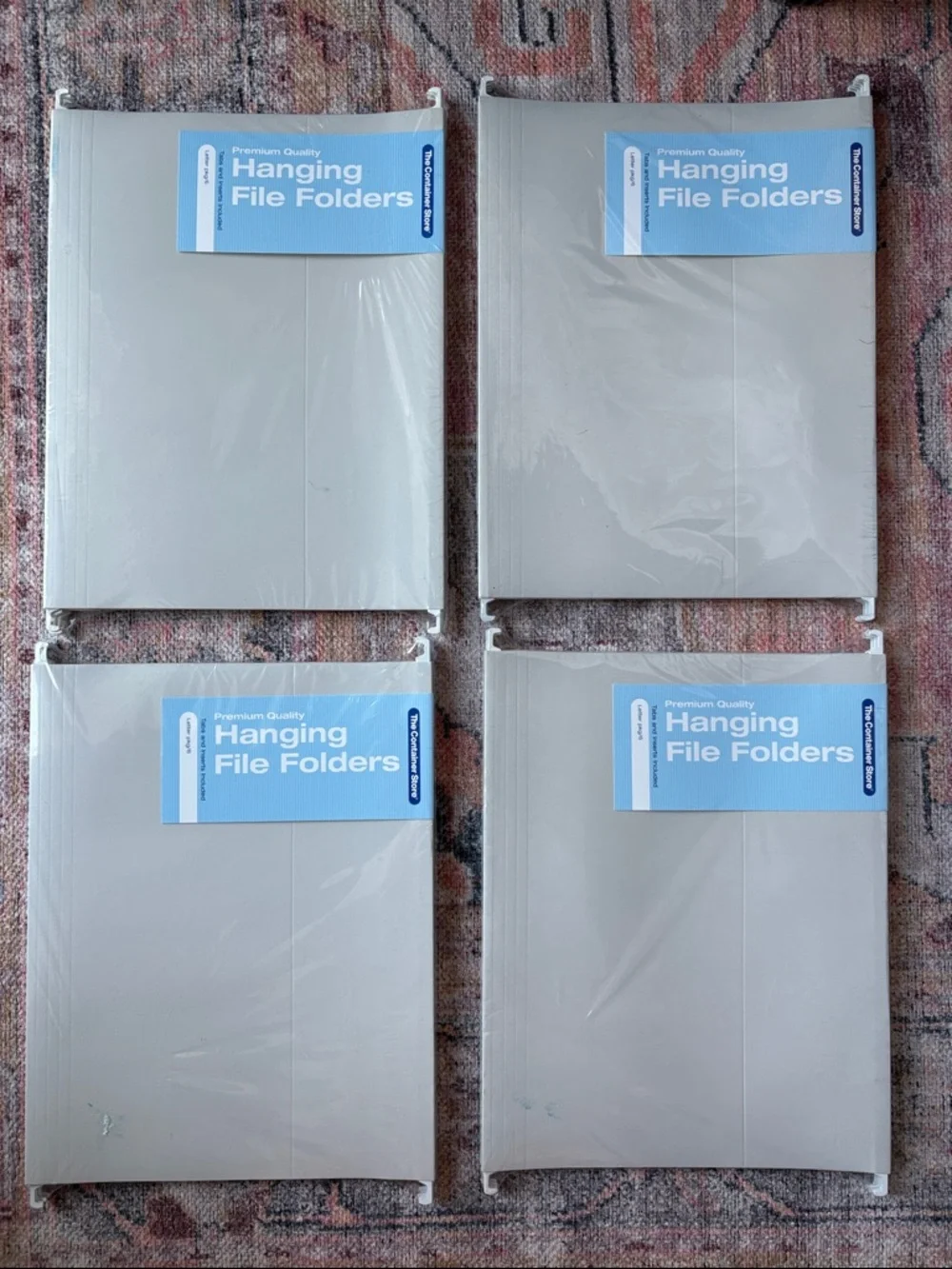NEW The Container Store Premium Quality Hanging File Folders
